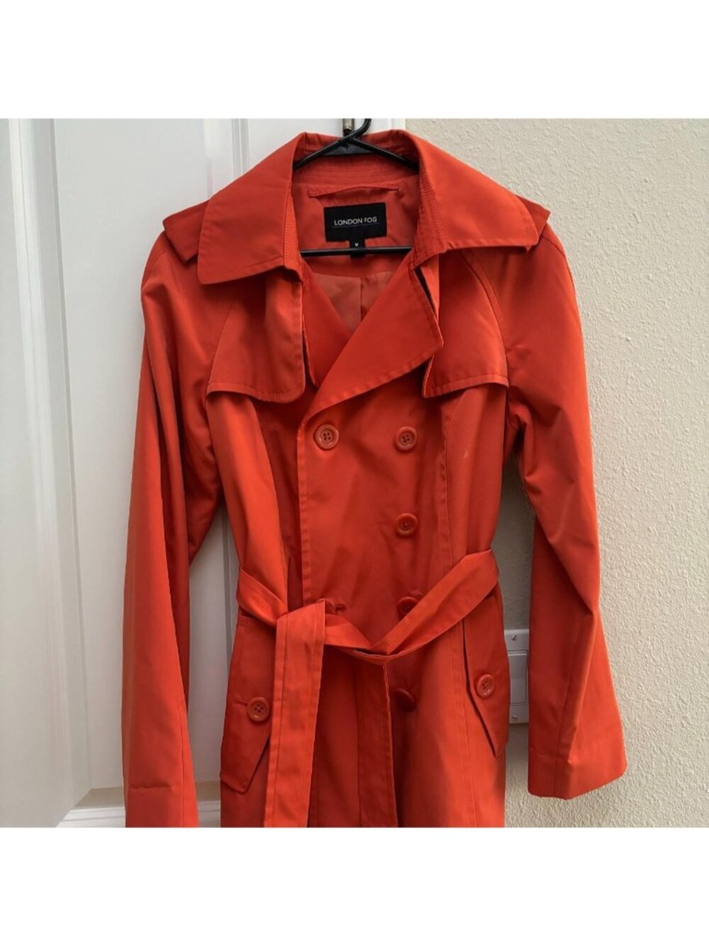 Orange London Fog Trenchcoat | London Fog